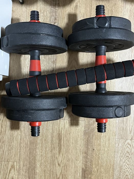 Продам разборные гантели