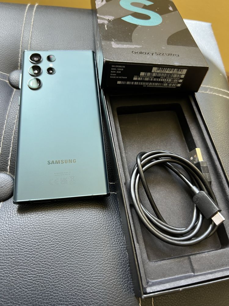 Samsung s22 ultra green ca nou