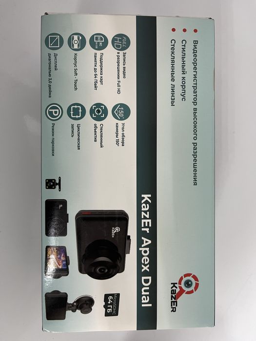 Видеорегистратор kazEr Apex Dual