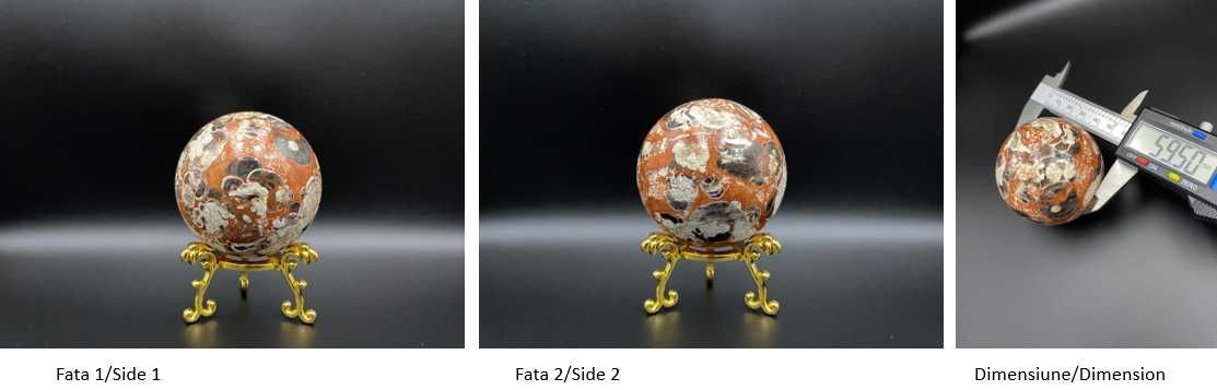 Cristale/Minerale - Agata Money - set sfere pietre semipretioase