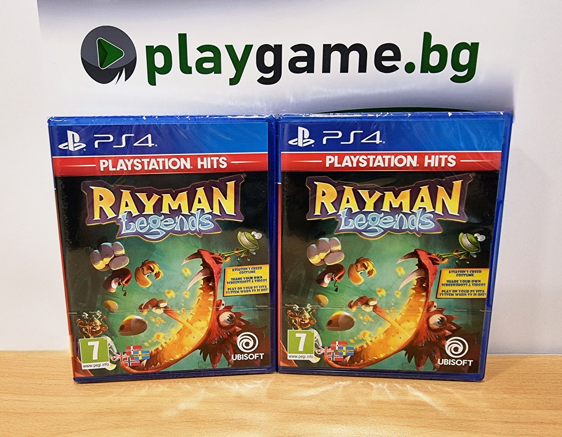 Чисто нова игра Rayman Legends за PS4