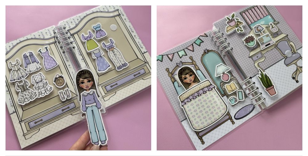 Книга играчка Кукла. Къщичка за кукли