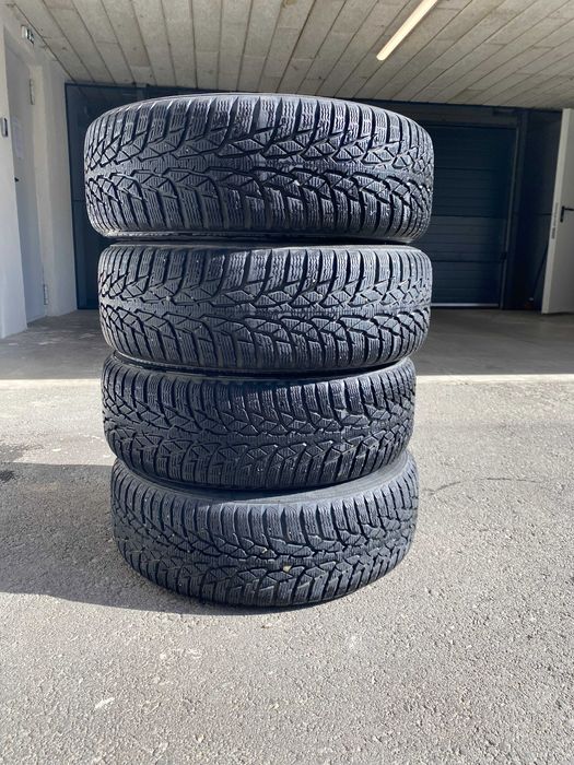 set jante otel si anvelope de iarna