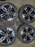 4 jante aliaj 18 inch originale Mercedes cu anvelope all sezon Micheli