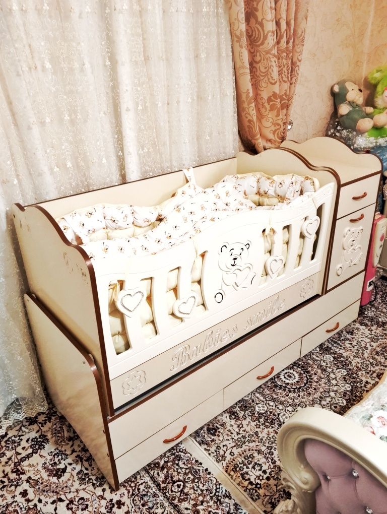 Детская кровать новая (Yangi bolalar karavoti)