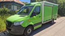 Mercedes Sprinter 2020 volan dreapta cutie automată  nu citește cheia