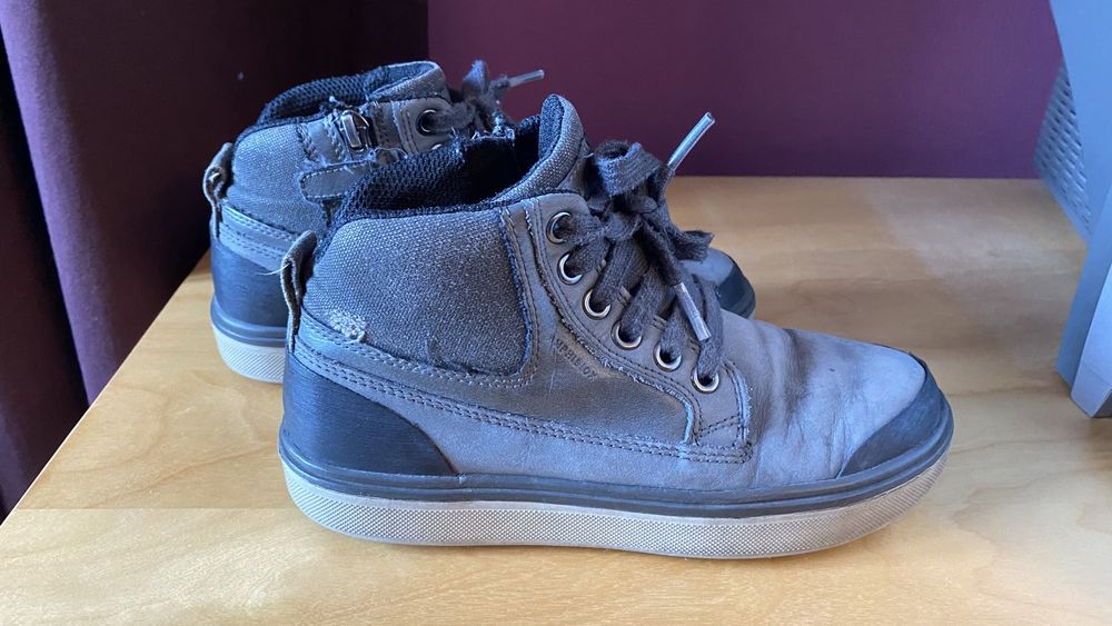 Ghete Geox marimea 31 si 33 si ghete din piele, marimea 31