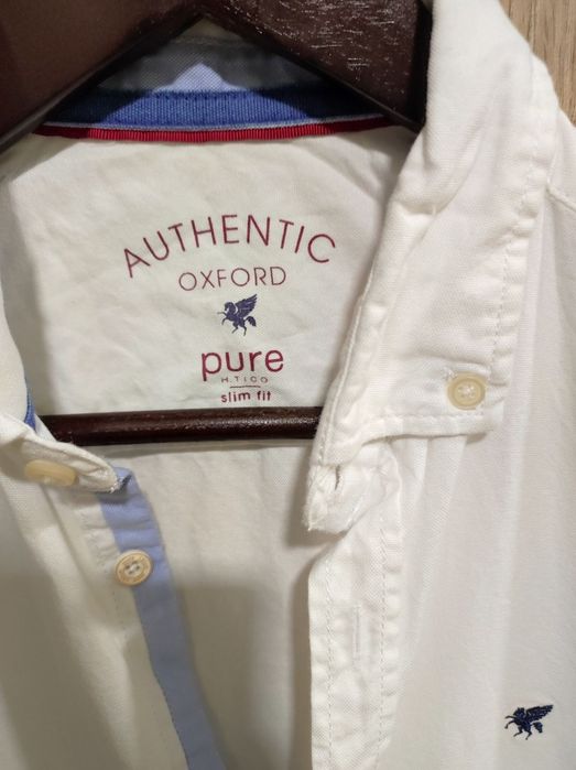 Нова мъжка риза от памук Pure H. Tico Oxford