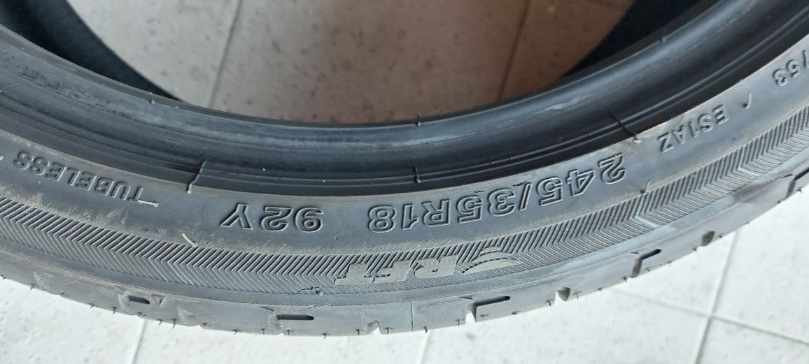 245/35 R18 Bridgestone Potenza 92Y cu buza pt jante