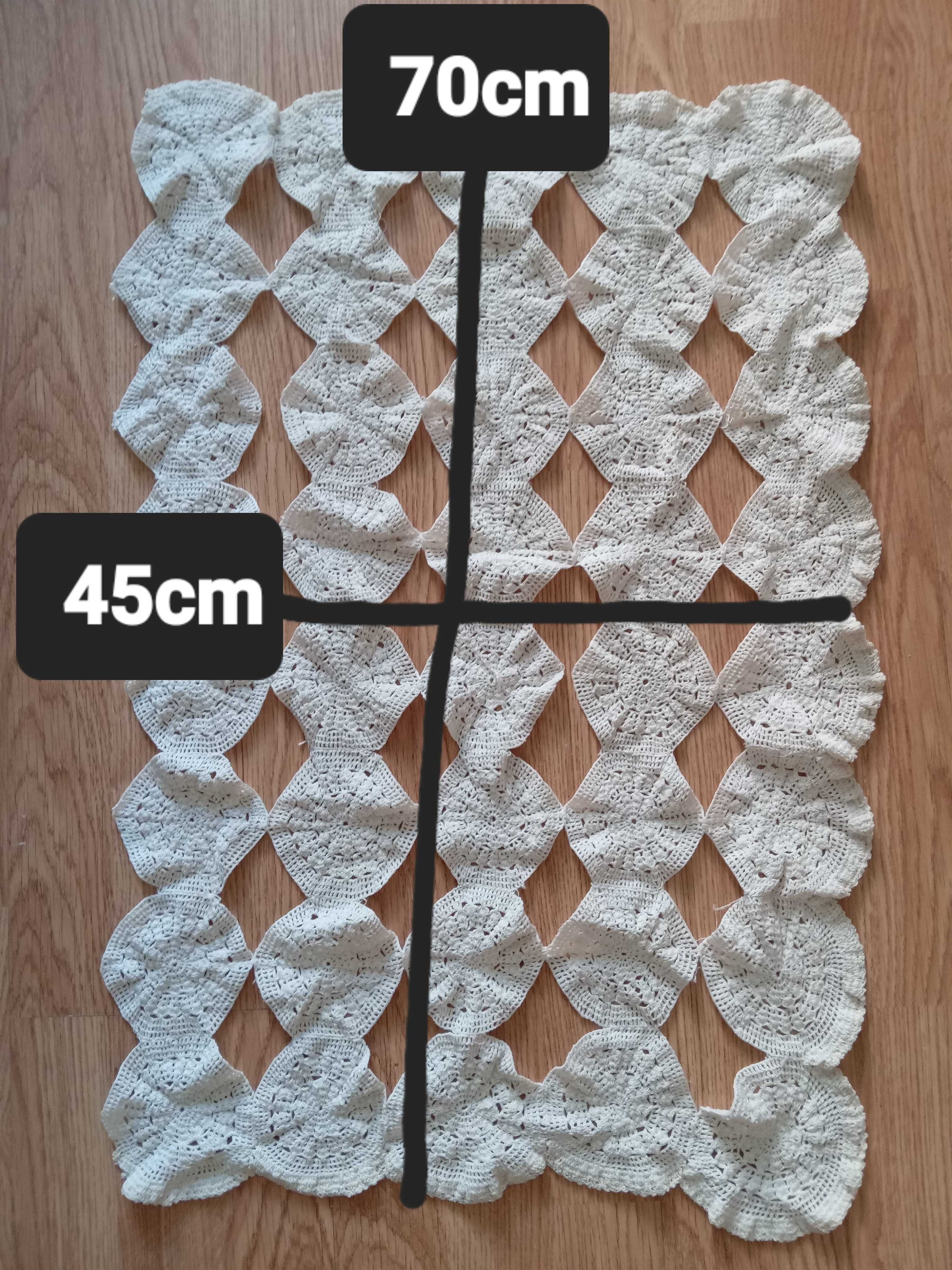 Fată de masă croșetată macrame
