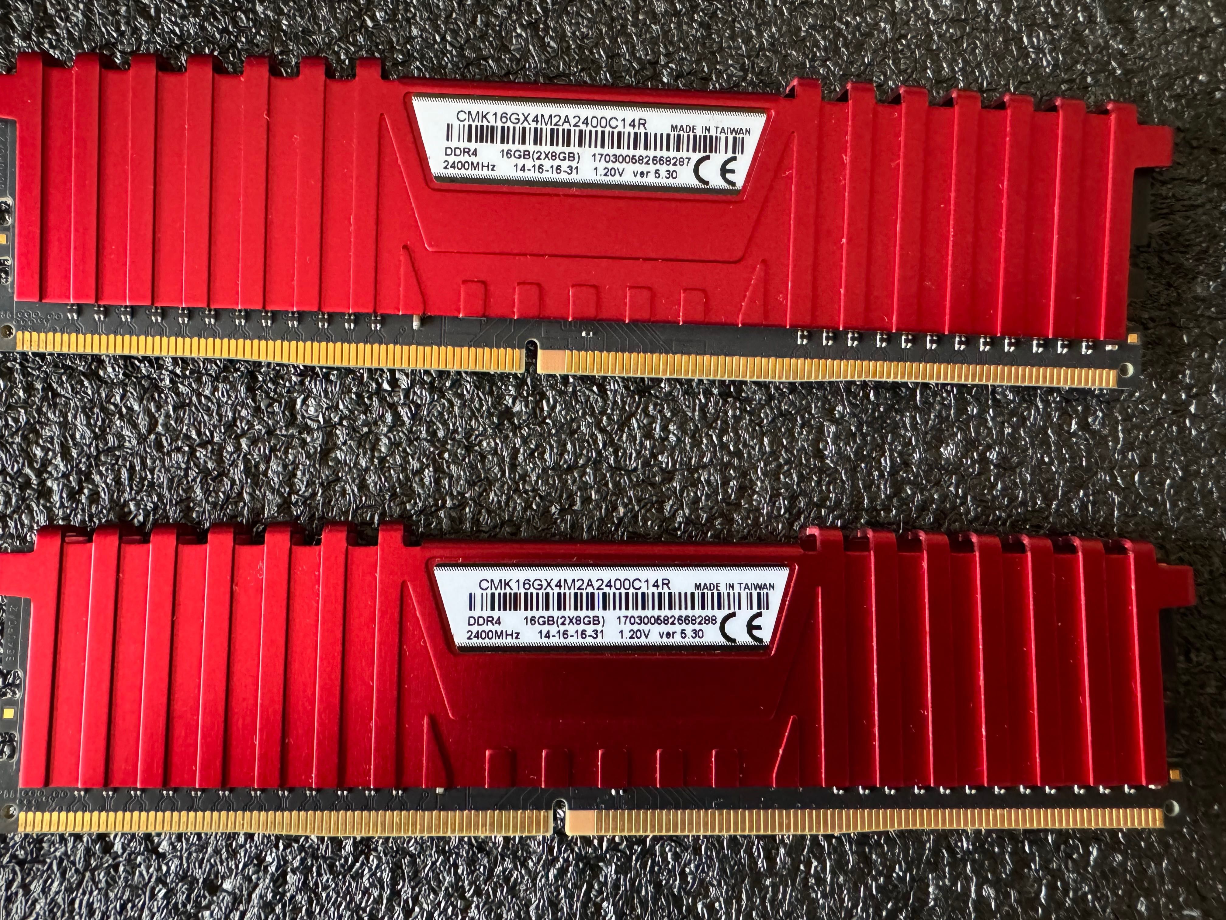 RAM памет DDR4 Corsair 16GB (2 x 8GB) DDR4