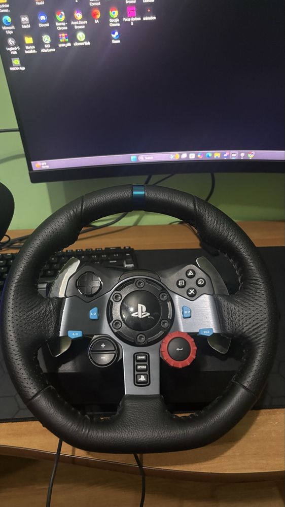 Logitech g29 като нов
