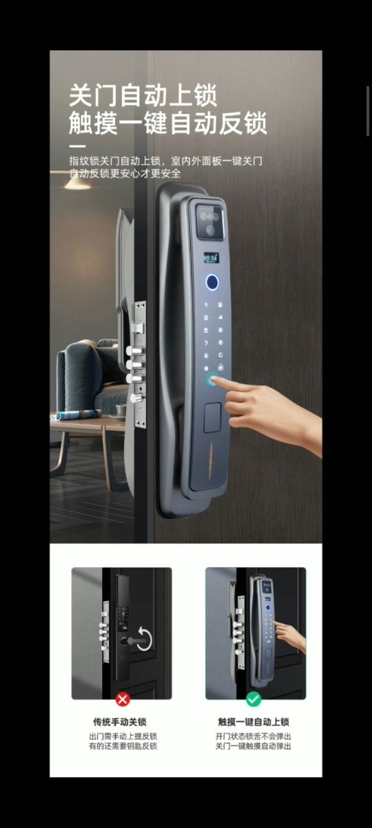 INTELLIGENT SMART LOCK,умный замок для любых дверей