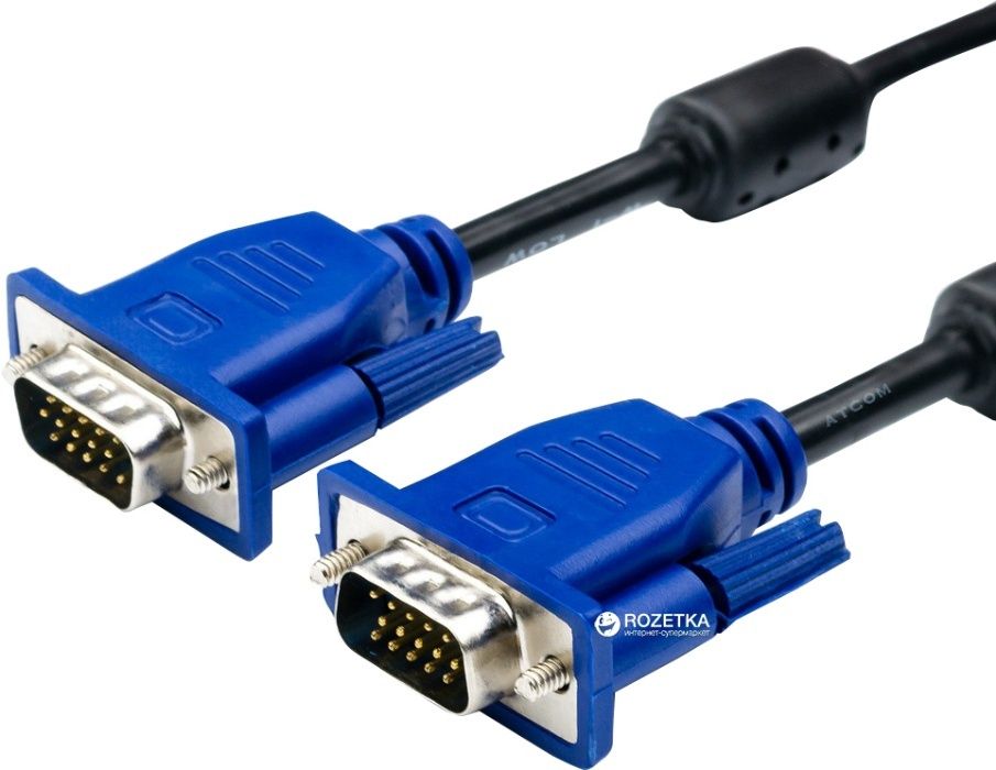 Новый кабель VGA x VGA, 2 м