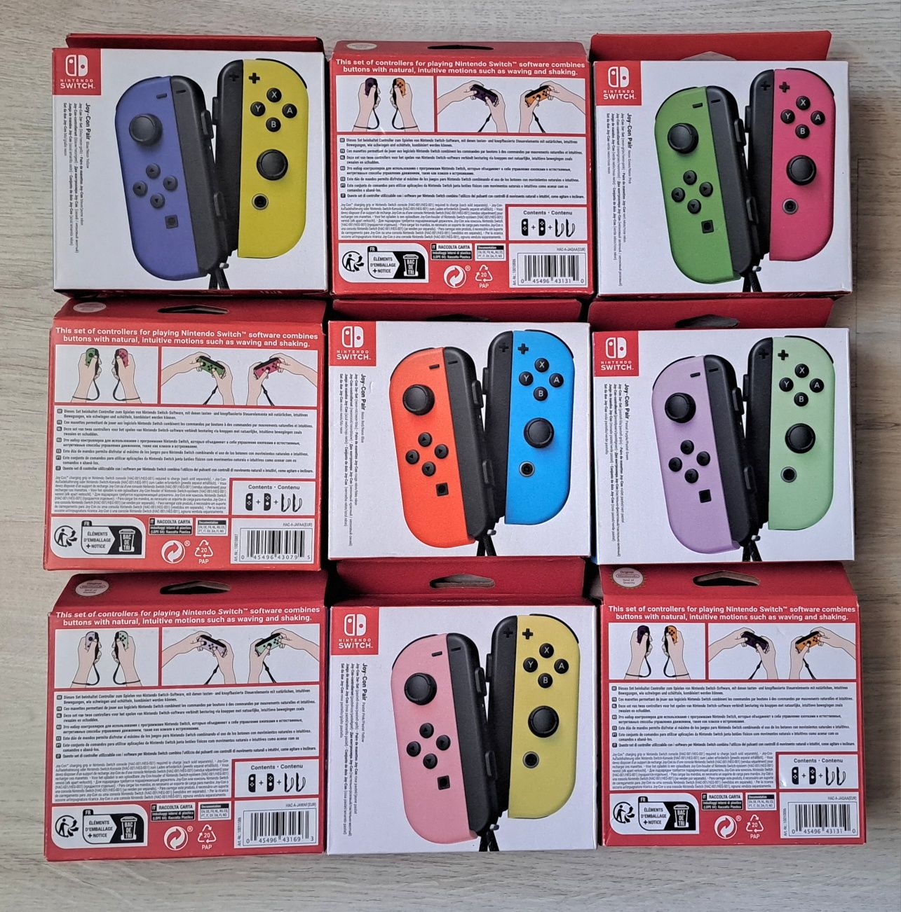 Manete/Controller Nintendo Switch Joy noi sigilate