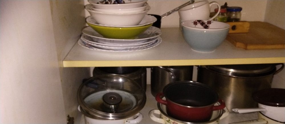 Vand vase porțelan, inox și teflon