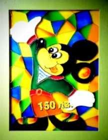 Авторски за ценители - техника тип витраж, рисувано стъкло