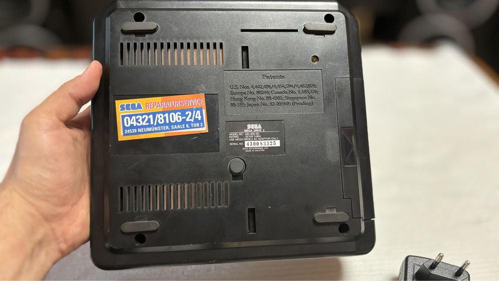 Consola Sega Mega Drive 2 Model MK-1631-50+Sonic+Citeste Anunt-FIX