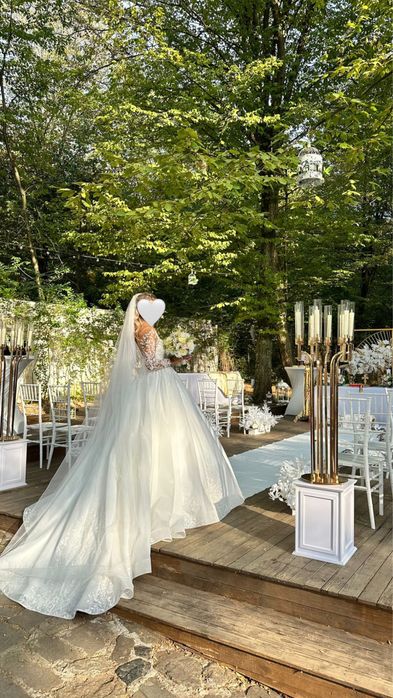 Rochie de mireasă cu trenă Vladyan