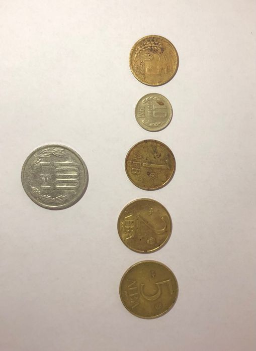 Монети лот 1лев,2,5лева 10стотинки