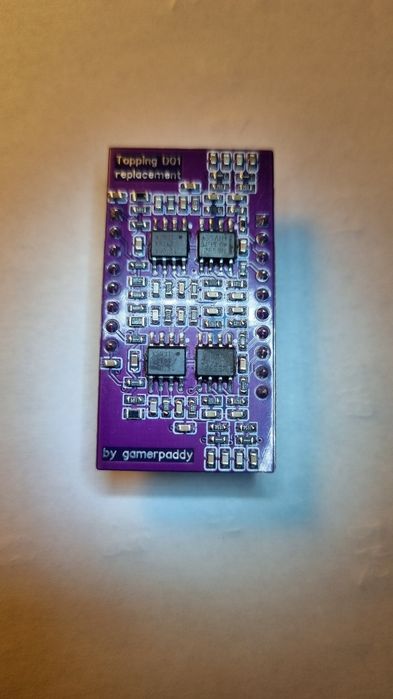 Modul D01 pentru reparatie amplificator Topping PA5