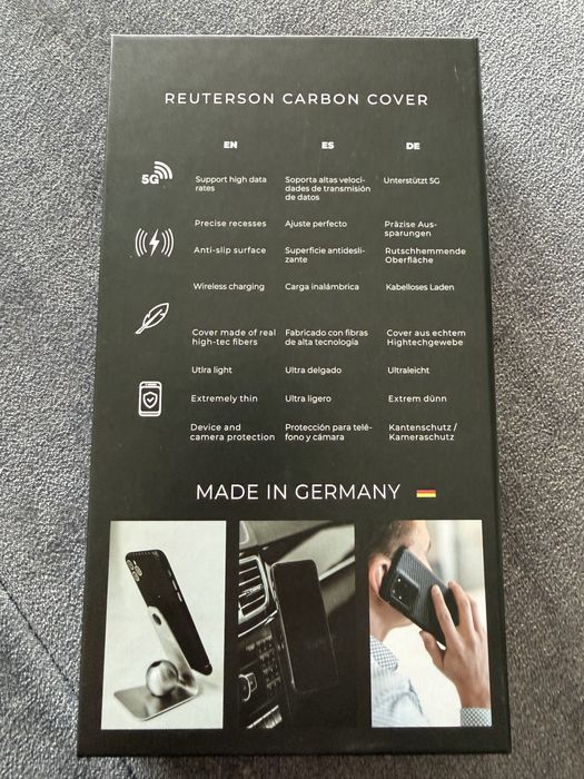 Husa carbon reuterson iphone 16 pro max