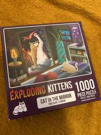 Пъзел Exploding Kittens 1000 части