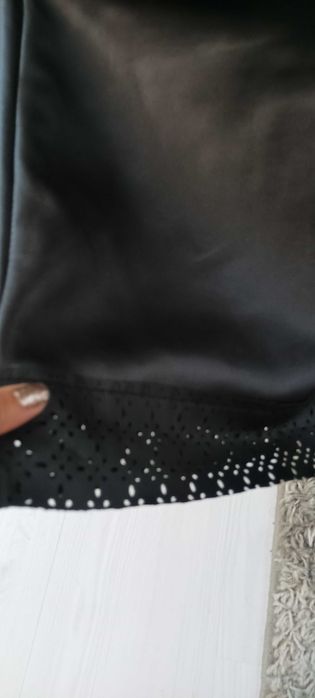 Кожена туника-рокля с качулка