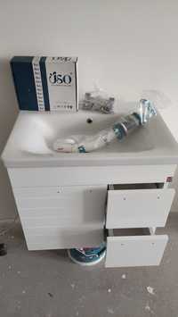 Шкаф за баня комплект с мивка