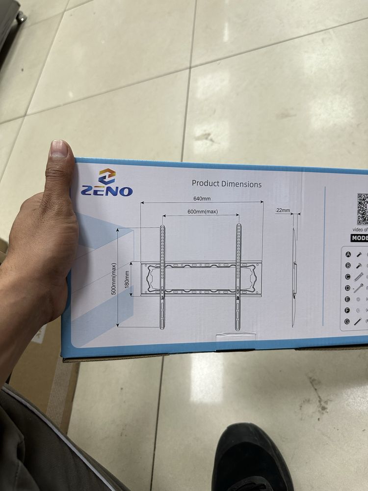 zeno FB85 /настенный кронштейн/от32-до85/крепление для телевизор