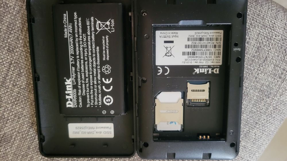 4G LTE Mobile Router DWR-932C рутер v C2