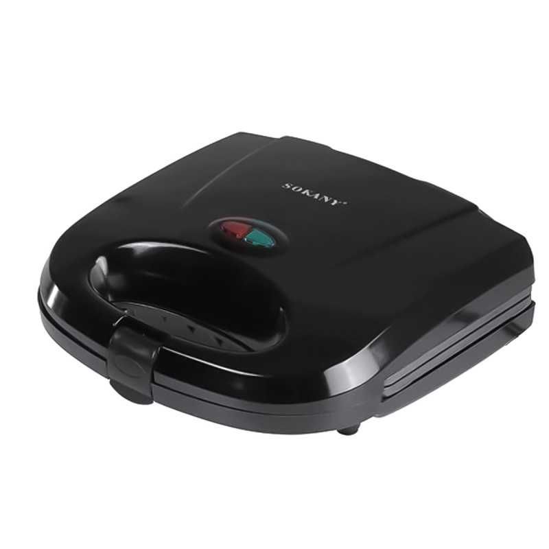 Gratar electric Sandwich Maker Sokany SK-116 750W placi anti-aderente