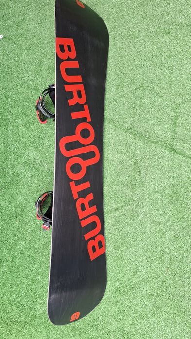 Placa snowboard Burton 140 cm cu legaturi snowboard Union