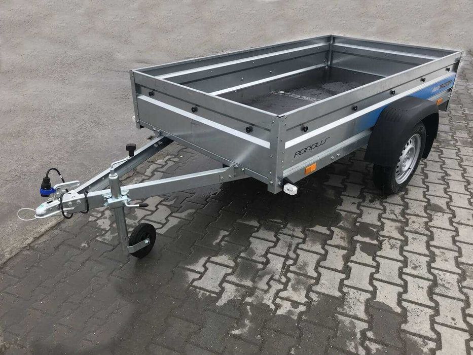 Remorca cu Prelata Faro Pondus 236x125cm H120cm carte RAR Numere Provi