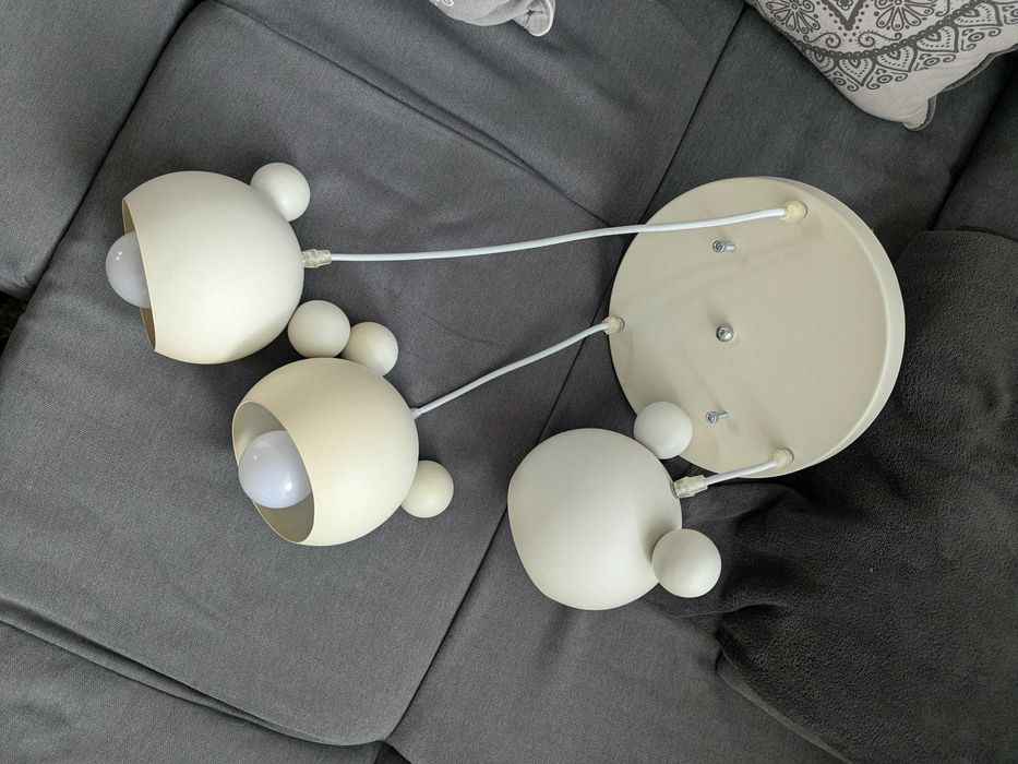 Детски метален полилей с мечета, цена 45лв