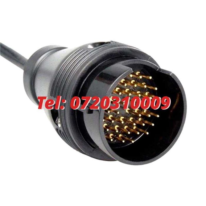 Cablu Adaptor Iveco Daily 38 Pin La Obd2 Pt Autocom Delphi Wurth