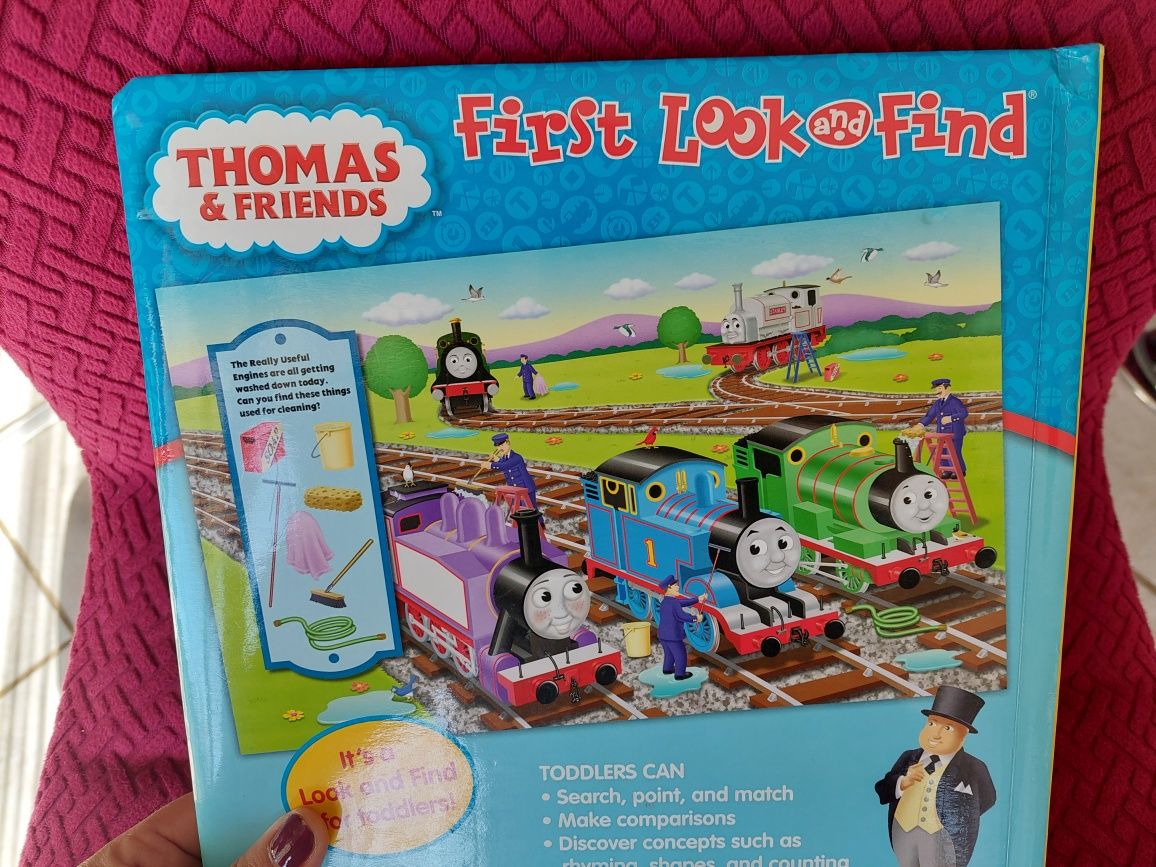 Книга Thomas and friends,  first look and fine