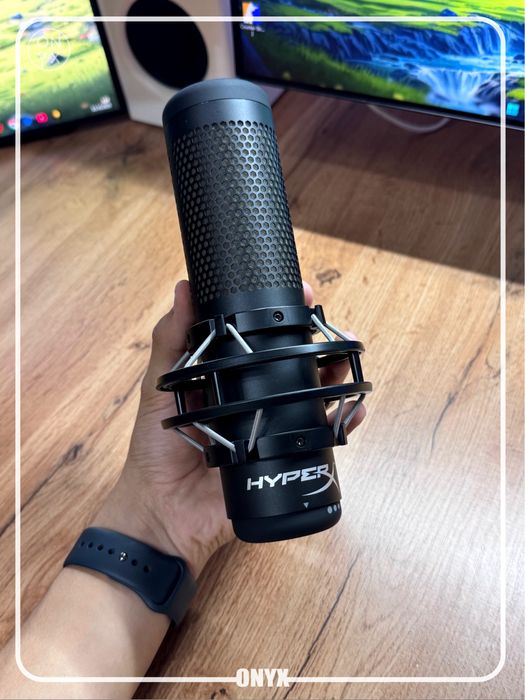 HyperX QuadCast S | RGB микрофон для стрима и записи