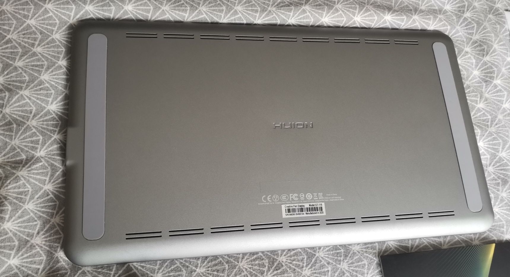 Графичен Таблет за рисуване с дисплей Huion Kamvas PRO 12 Display
