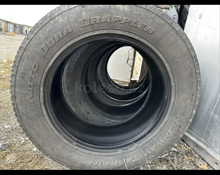 Шины Nitto 265/60/18 б/у, прлизводсво Япония