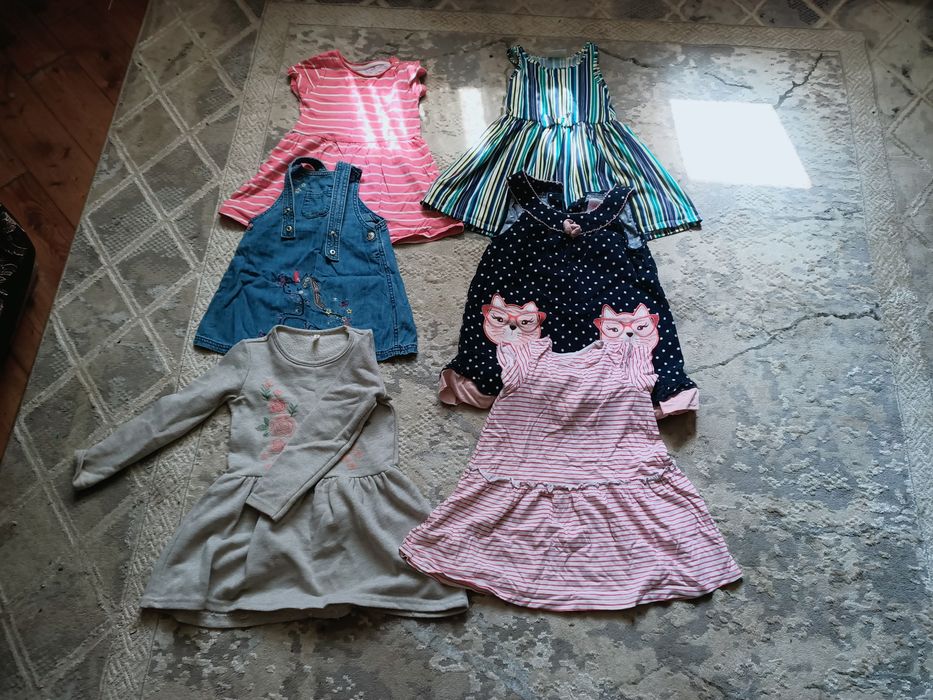 Большой пакет вещей для девочки