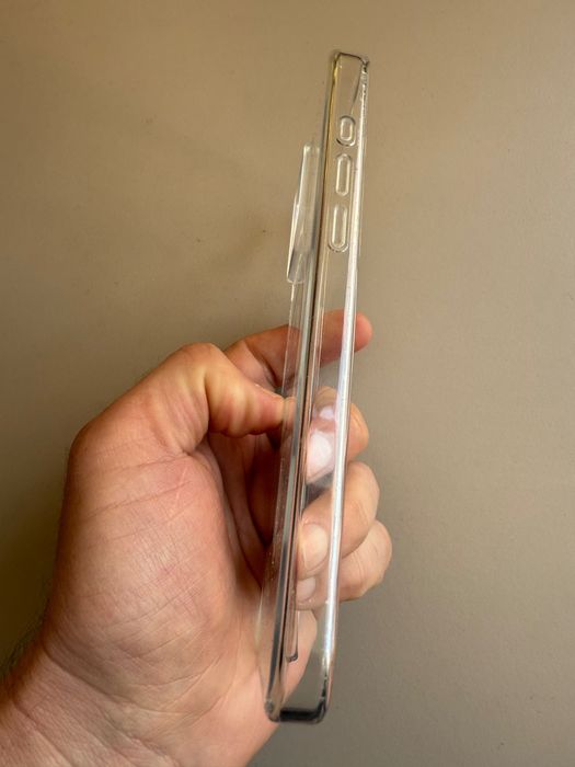 Husa originala Iphone 16 pro max Apple magsafe transparenta