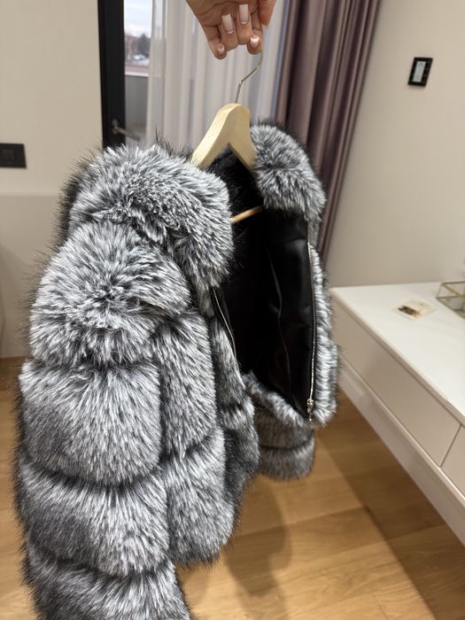 Geaca blaniță gri