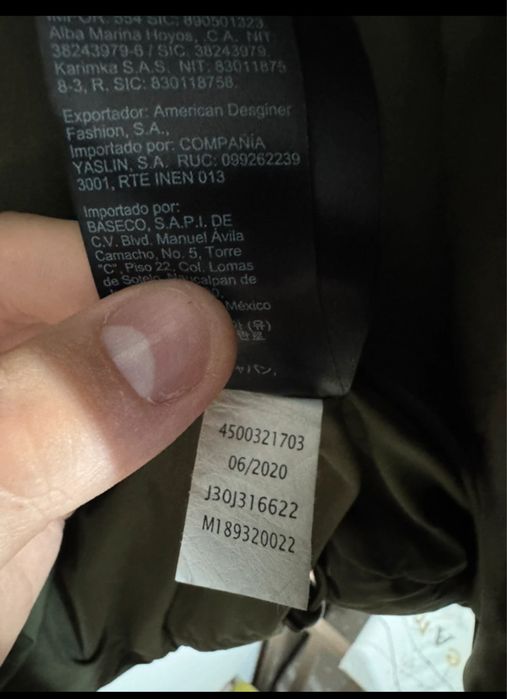 Geaca Kaki Calvin Klein Jeans - Marimea XL