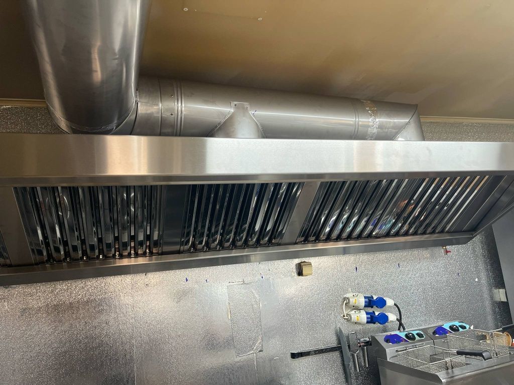 Horn cos de fum  tubulatura hota de inox