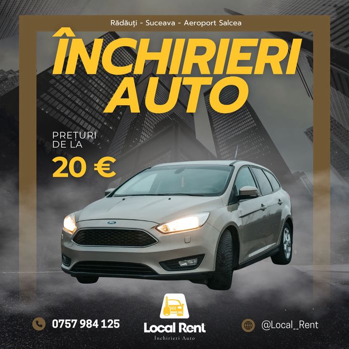 Închirieri auto ieftine și flexibile - LocalRent