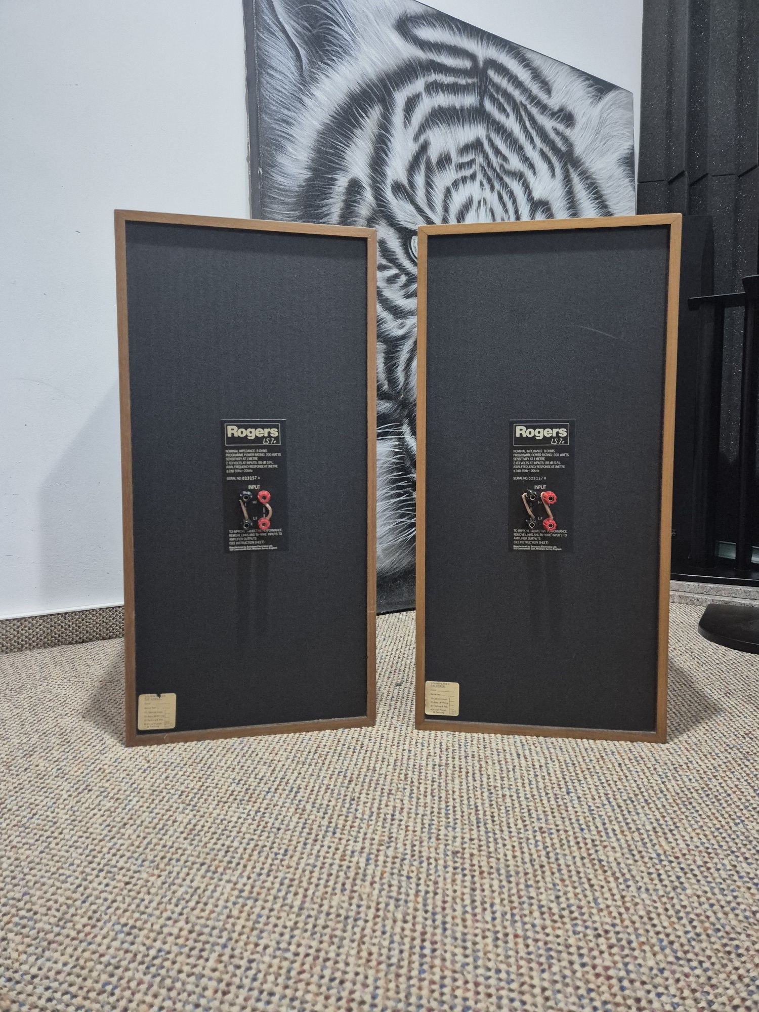 Rogers LS 7t boxe vintage High End