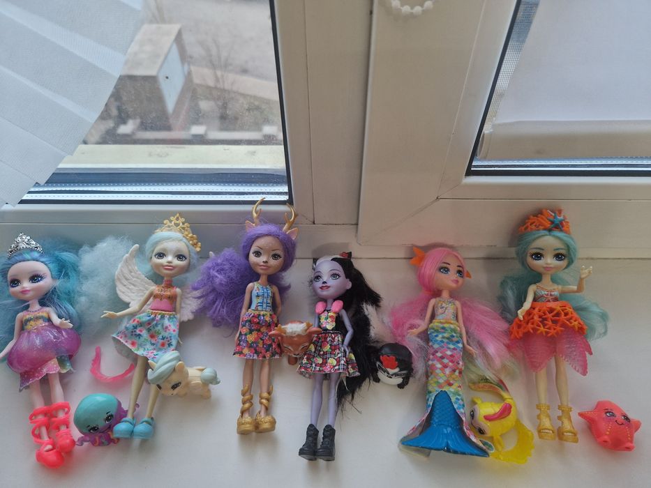 Куклы Энчантималс Enchantimals по 2000тг каждая