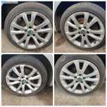 Set 4 Jante Roti Aliaj 5x112 225 45 17 R17 cu Anvelope Vara DOT 2021 Volkswagen Passat B6 2005 - 2010 [0263]