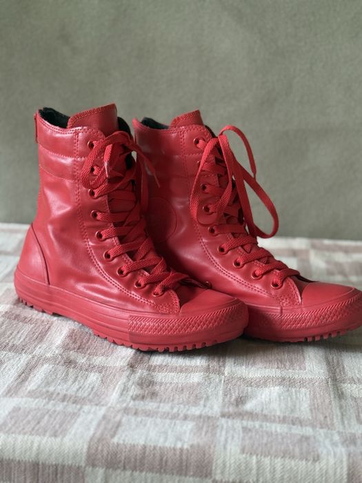 Дамски CONVERSE CT HI- RISE BOOT RED размер 37,5